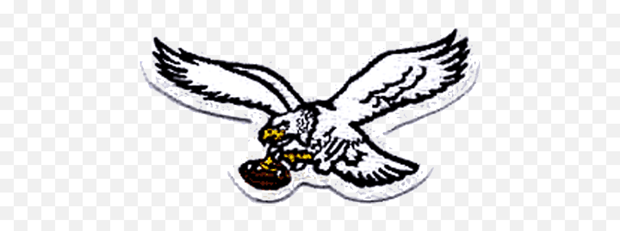 Philadelphia Eagles Alternate Logo - Black And White Eagle Png,Philadelphia Eagles Logo Image