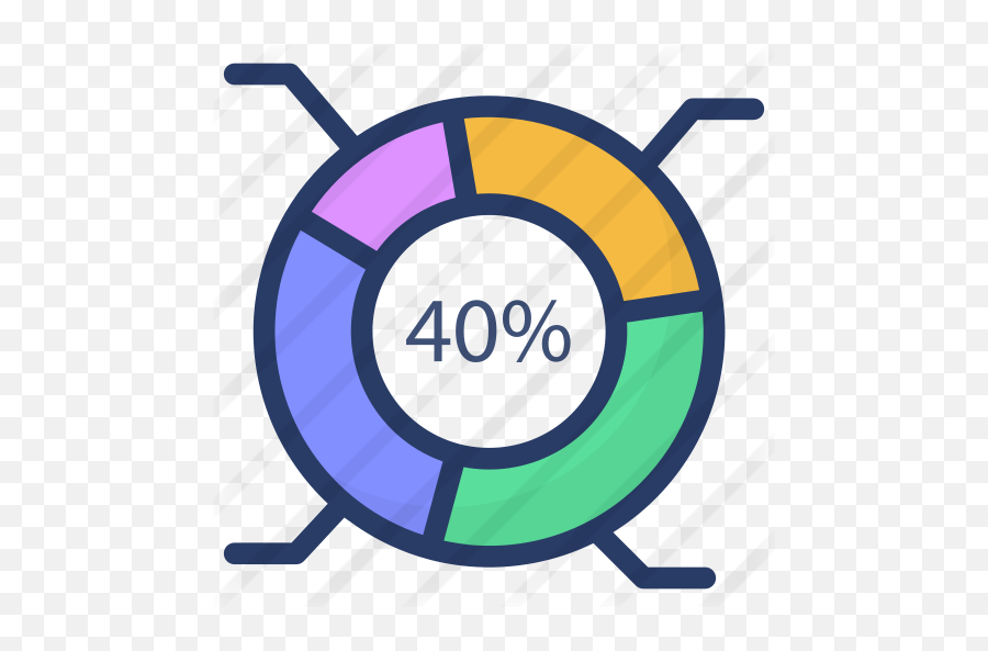 Donut Chart - Vertical Png,Donut Chart Icon Png
