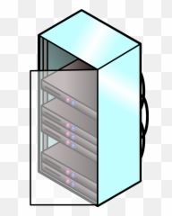 Server Rack Icon - Horizontal png