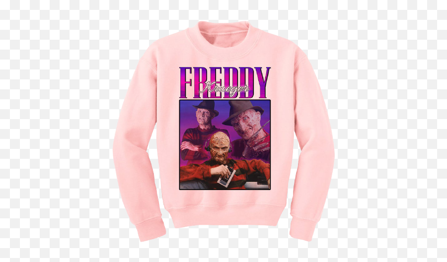 Freddy Krueger 90u0027s Unisex Crewneck Sweatshirt U2013 Spiritualis Png Icon