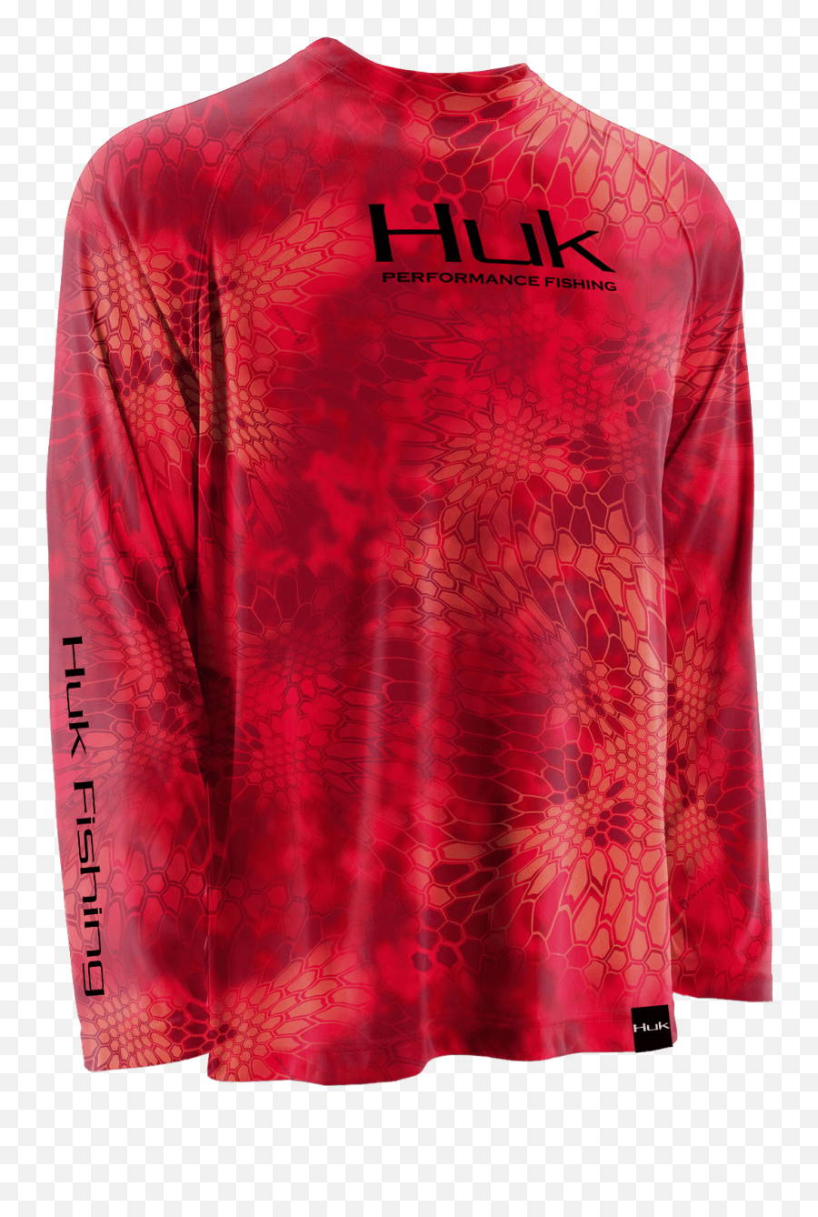 Huk - Huk Kryptek Solid Raglan Long Sleeve Shirt Ghost Red Walmartcom Long Sleeve Png,Huk Kryptek Icon Hoody