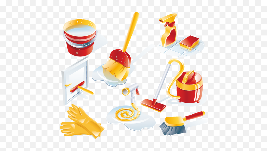Cleaner Maid Service Euclidean Vector Icon - Cleaner Maid Cleaning Materials And Supplies Png,Clean Icon Vector