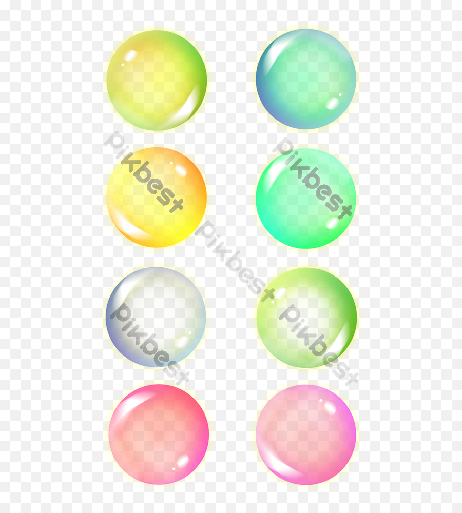 Color Crystal Ball Button Icon Vector Psd Free Download - Dot Png,Icon Crystals