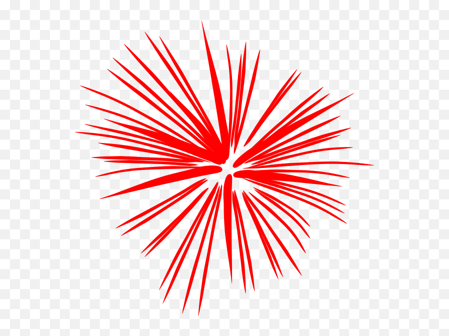 Fireworks Transparent Background - Red Fireworks Png Transparent,Fireworks Transparent Background