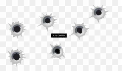 Bullet Holes Transparent Png - Gun Fire