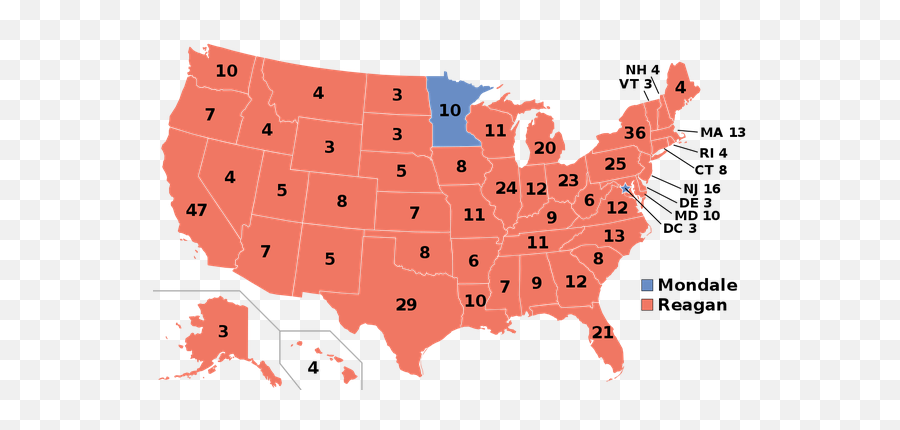 Why Did People Vote For Ronald Reagan - Quora 1984 Presidential Election Png,Bundy: An American Icon