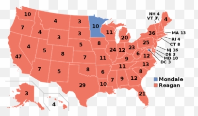 Why Did People Vote For Ronald Reagan - Quora 1984 Presidential Election png