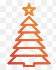 Christmas Tree Holidays - Free Vector Graphic On Pixabay Orange Christmas Tree Clipart Png,Orange Tree Png
