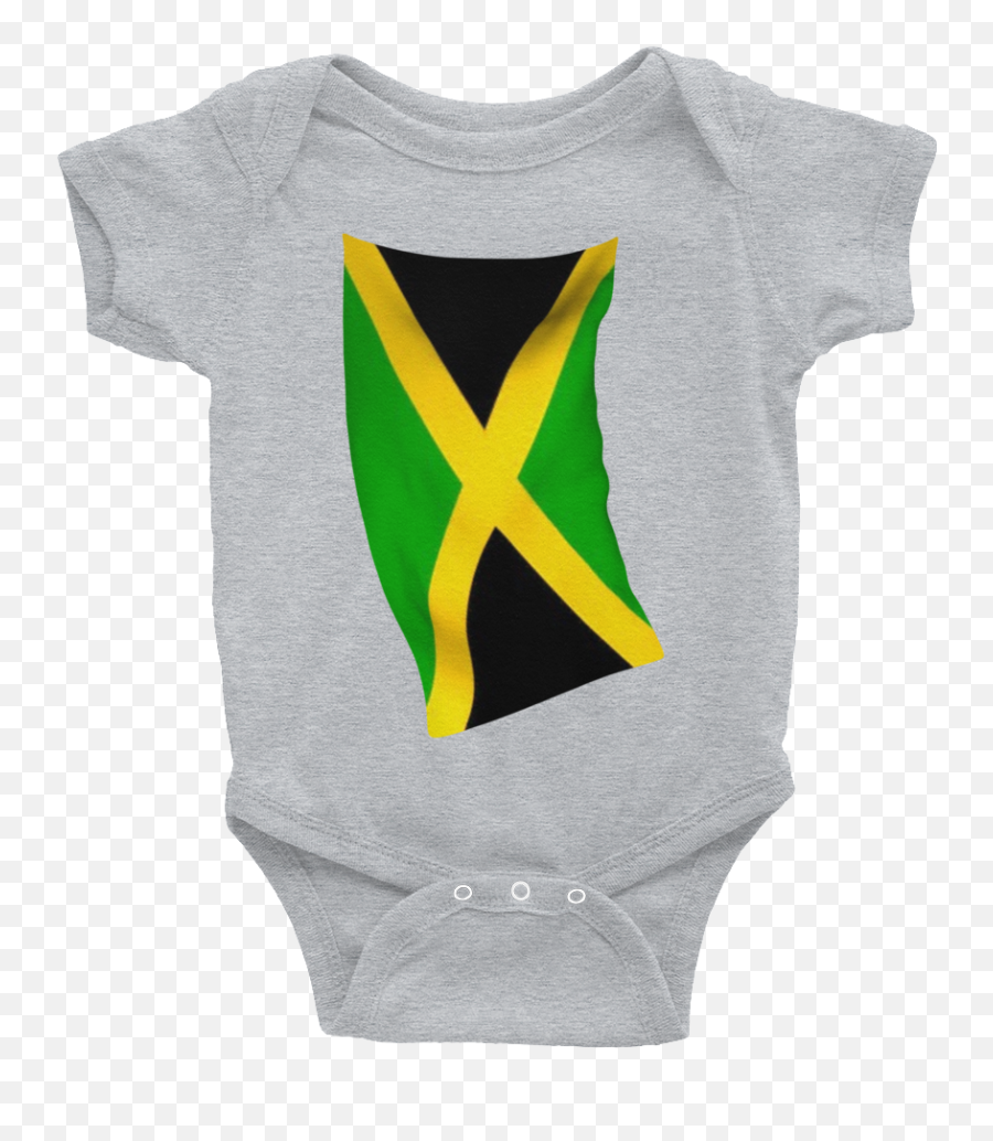 Jamaican Flag Infant Bodysuit Byjackson - Daddys Little Hunting Buddy Png,Jamaica Flag Png