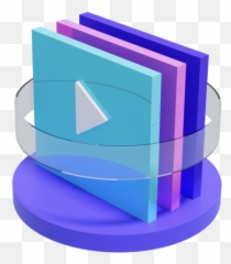Play Video Media Free Icon - IconIconscom 3d png