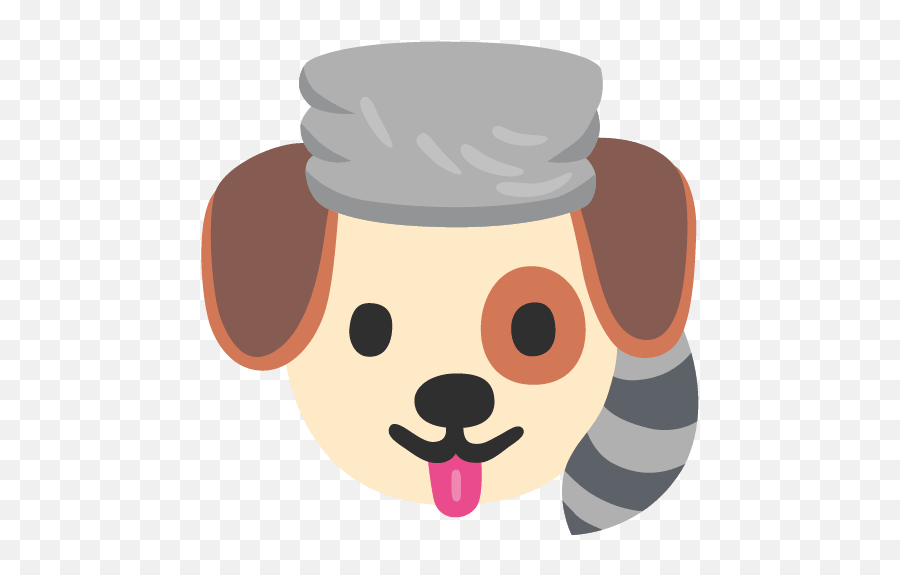 Emojipedia - Raccoon Emoji Gboard Png,Dog Head Icon