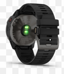 Fnix 6x Sports U0026 Fitness Products Garmin Singapore - Fenix 6x Titanium Solar Carbon Gray Dlc With Black Band png