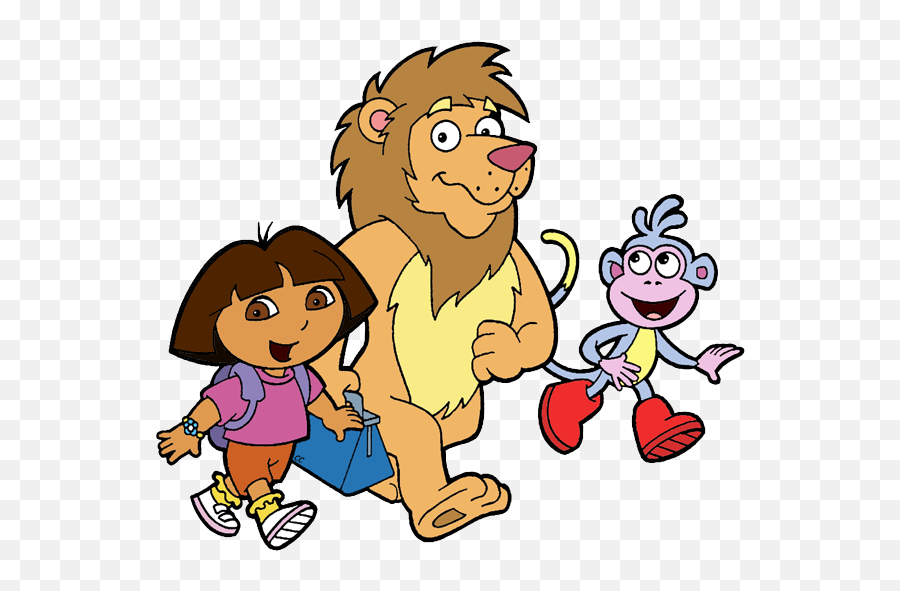 Walking Boots Clipart Dora 41 Big Photos Free Wbcd - Leon The Lion Dora Png,Dora Png