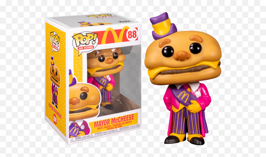 Funko Pop Mcdonaldu0027s - Mayor Mccheese 88 The Amazing Png,Coraline Icon