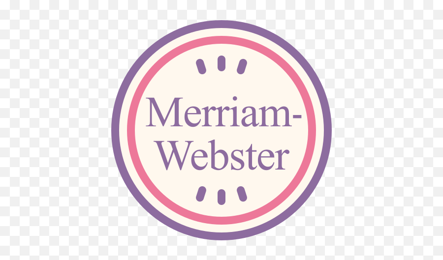 Merriam Webster Dictionary Icon In Cute Color Style Png Free
