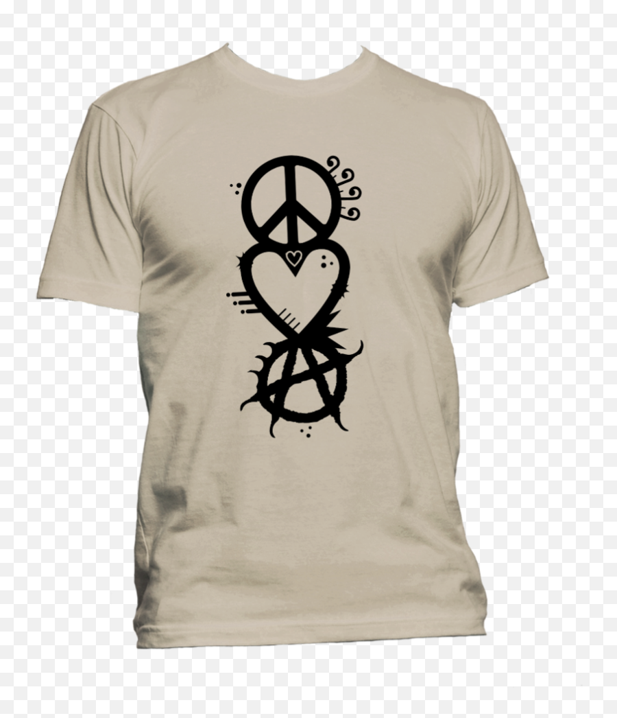 Peace Love Anarchy 2 Incite Tees - Harry Styles Butterfly T Shirt Png,Sand Png