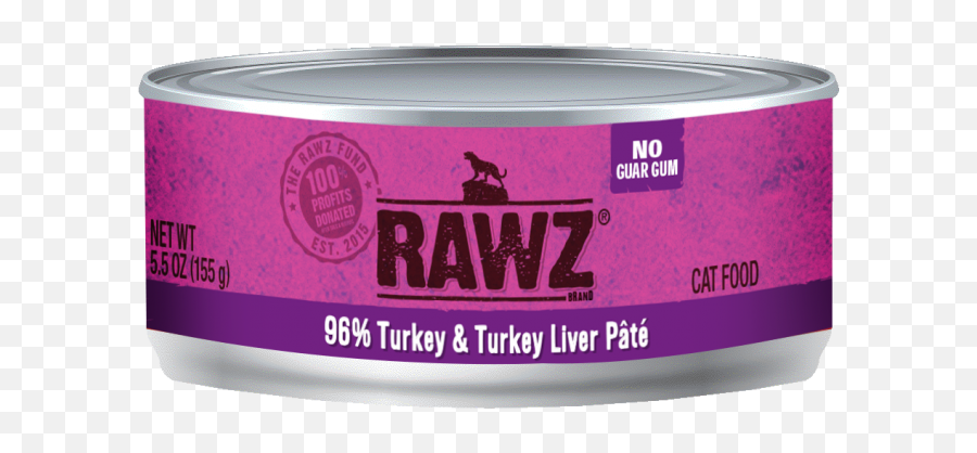 Rawz Cat Canned Food - 96 Turkey U0026 Turkey Liver Pate 155g Chicken Png,Liver Png