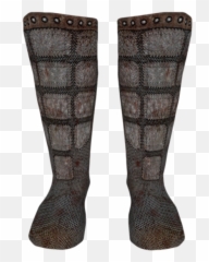 Chainmail Boots - Sock Png,Chainmail Png