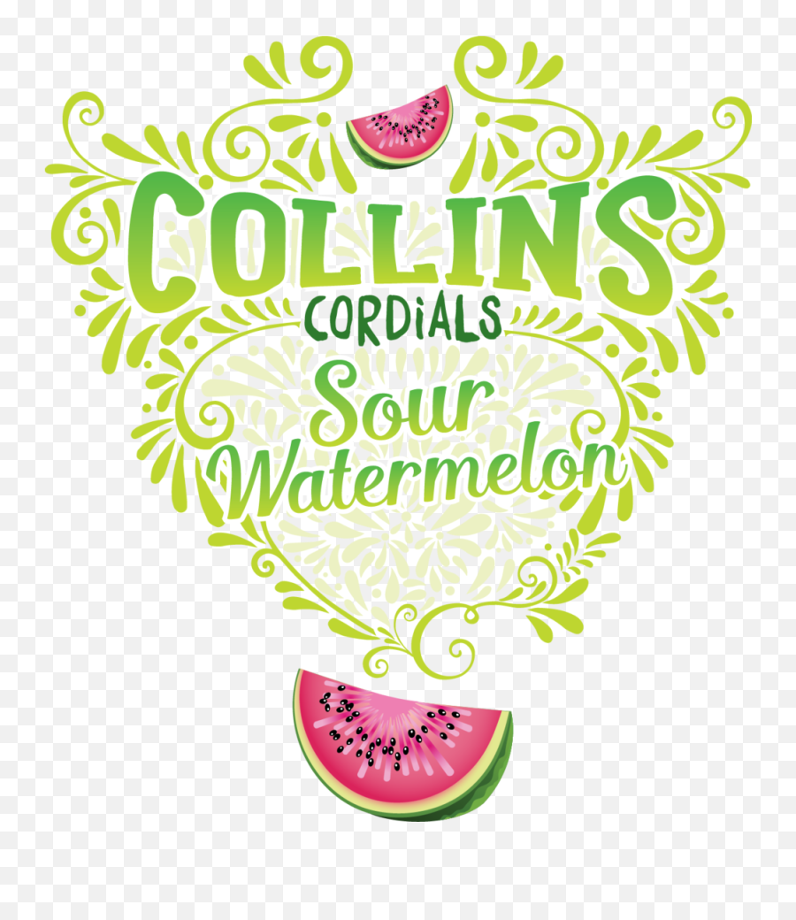 Flavors U2014 Collins Cordials - Watermelon Png,Watermelon Png
