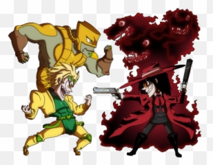Dio Brando Vs Noctis And 2b - Dio Brando Vs Alucard Png,Dio Brando Png