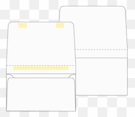 Tear Off Flap Remittance Envelopes - E1306 Paper png