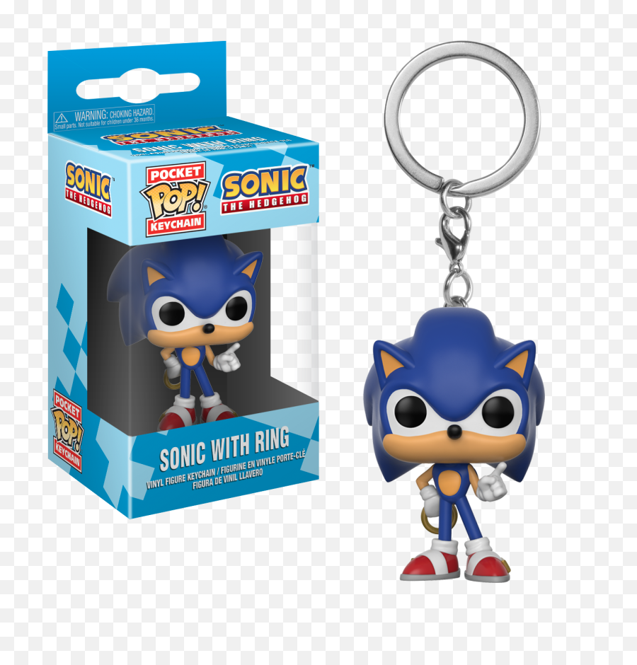 Pop Keychain - Games Sonic W Ring Pocket Pop Keychain Sonic With Ring Png,Sonic Rings Png