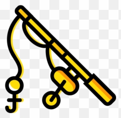 Fishing Pole Icon - png