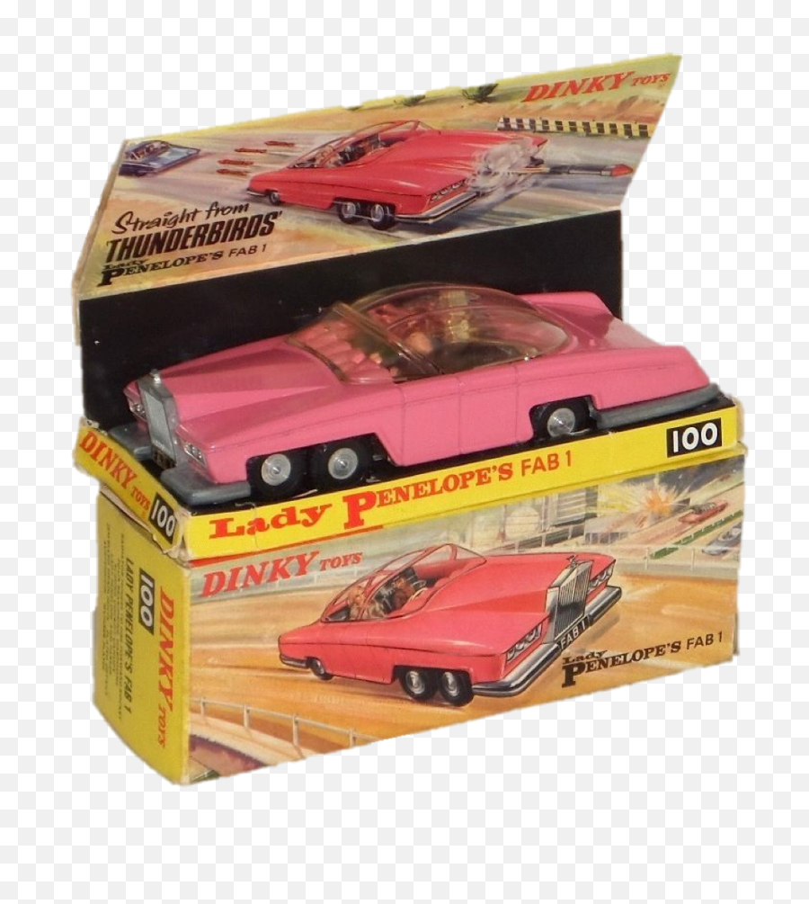 Download Box Plus Car - Plymouth Road Runner Full Size Png Dinky Toys Fab 1,Road Runner Png