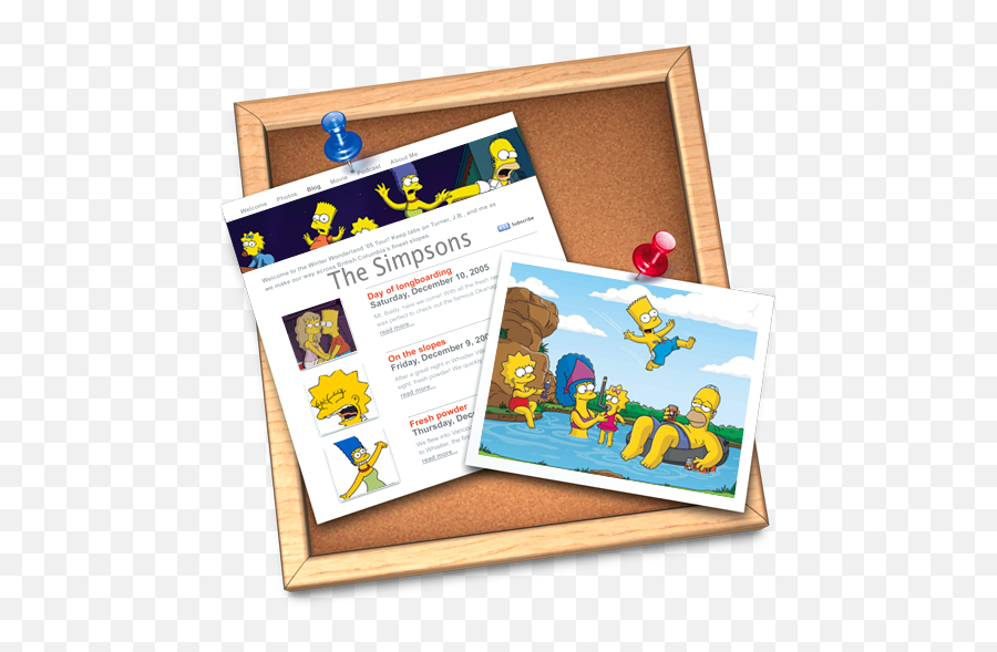 Iweb Simpsons Png Icons Free Download Iconseekercom - Iweb,The Simpsons Png