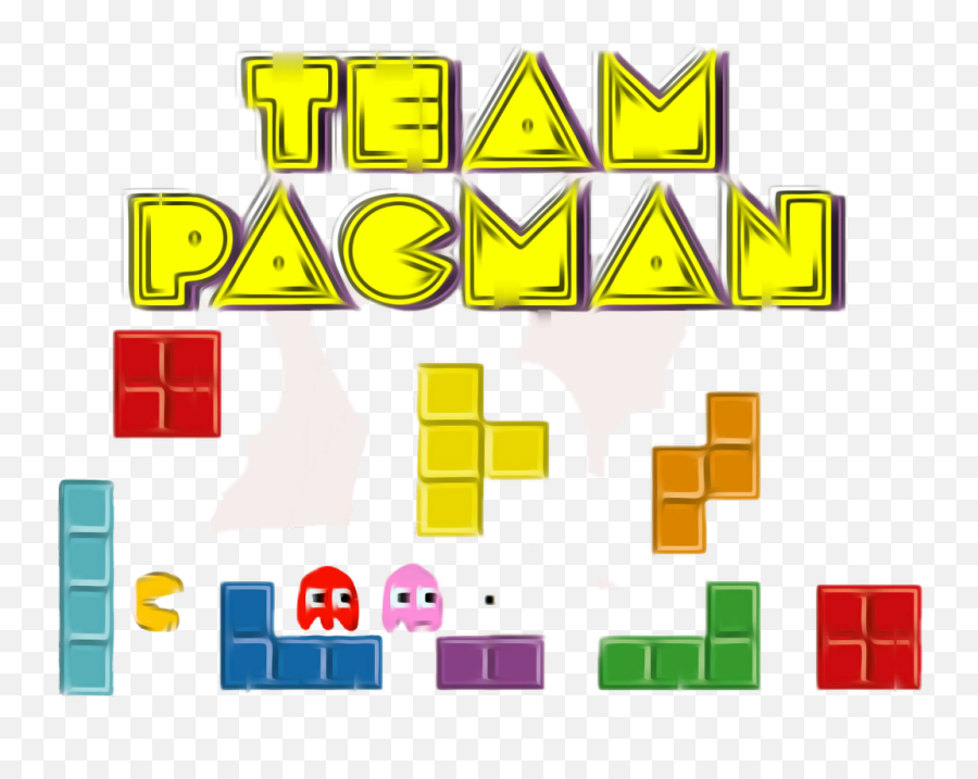 Download Loveplay Play Play90s Pacman Tetris Png - Clip Art,Tetris Png