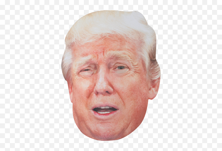 Bobble Hedz Trump Mask - Face Full Size Png Download Seekpng Chin,Trump Face Png