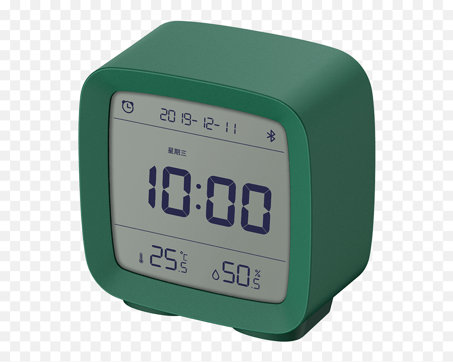 Cleargrass Cgd1 Mijia App Control Bluetooth 50 Thermometer Hygrometer Lcd Screen Adjustable Nightlight Alarm Clock Calendar From Xiaomi Youpin - Alarm Clock Png,Digital Clock Png