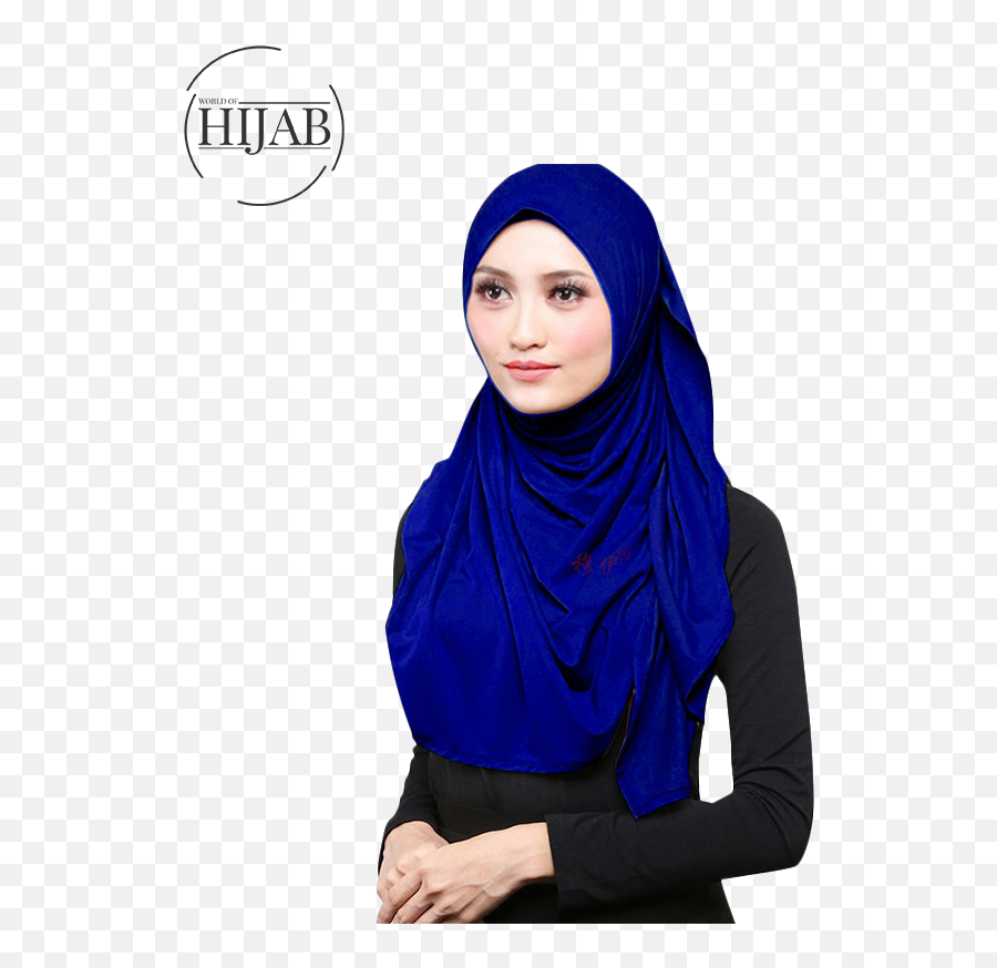 New Muslim Hijab Women Hijabs Stretch Jersey Turban Big Size - Women In Hijab Transparent Png,Turban Transparent
