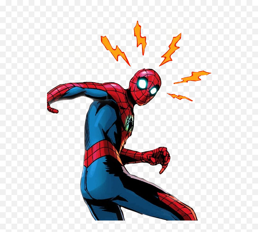 Spiderman Spider Marvel Sticker By Stardaysi93 Fenice - Spider Man Surprised Comic Png,Spiderman Transparent Background