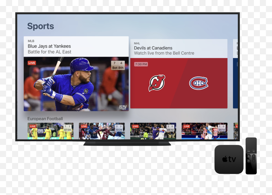 Sports Ux - Apple Tv App Sportsnet Now Screenshot Png,Apple Tv Png