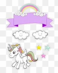 Download Pin By Natalia Aragonez - Topo De Bolo Unicornio Para Imprimir Png,Unicornio Png