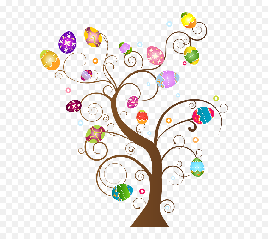 Border Free Download Best - Easter Egg Tree Clipart Png,Easter Border Png