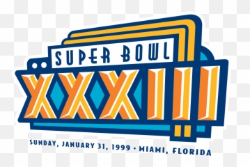 Super Bowl Xxxiii - Denver Broncos 34 Atlanta Falcons 19 Super Bowl Xxxiii Logo Png,Denver Broncos Logo Images