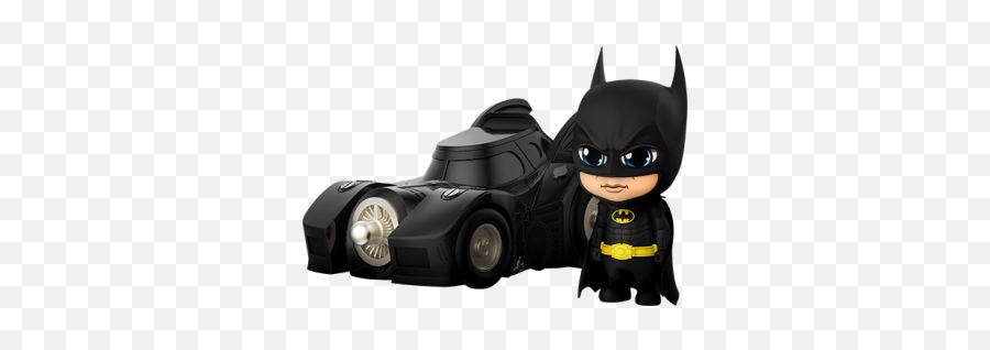 Cosbaby Batman 1989 With - Hot Toys Batman Cosbaby Png,Batmobile Png