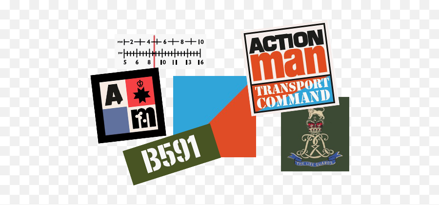 Replacement Stickers For Action Man Gi Joe Cherliea - Action Man Png,Gi Joe Logo