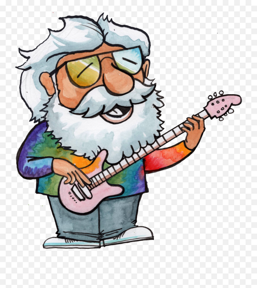 Grateful Dead Tribute Concert For Kids - Whatu0027s Up Media Grateful Dead Cartoons Png,Jerry Png