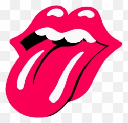 Rolling Stones Logo Tongue Mouth - Png