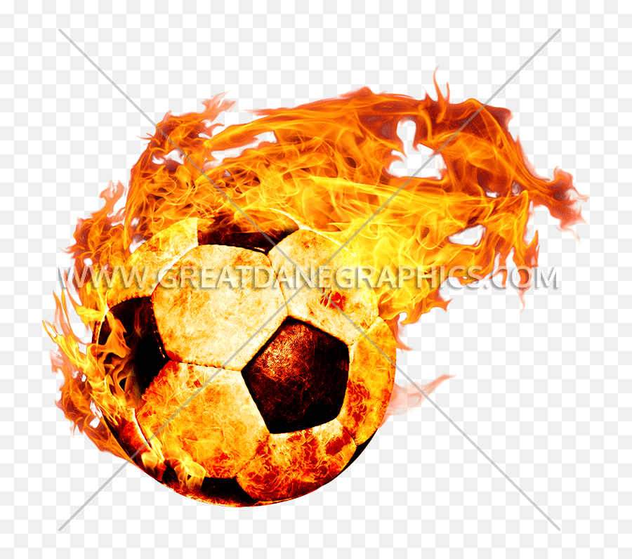 Fireball Soccer - Basketball With Fire Png,Fireball Transparent Background