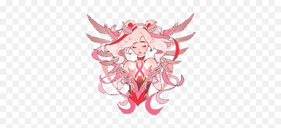 Can Anyone - Mercy Pink Ribbon Logo Png,Mercy Transparent