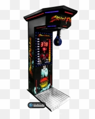 Game Clipart Arcade - Punching Bag Arcade Game Png,Arcade Machine Png
