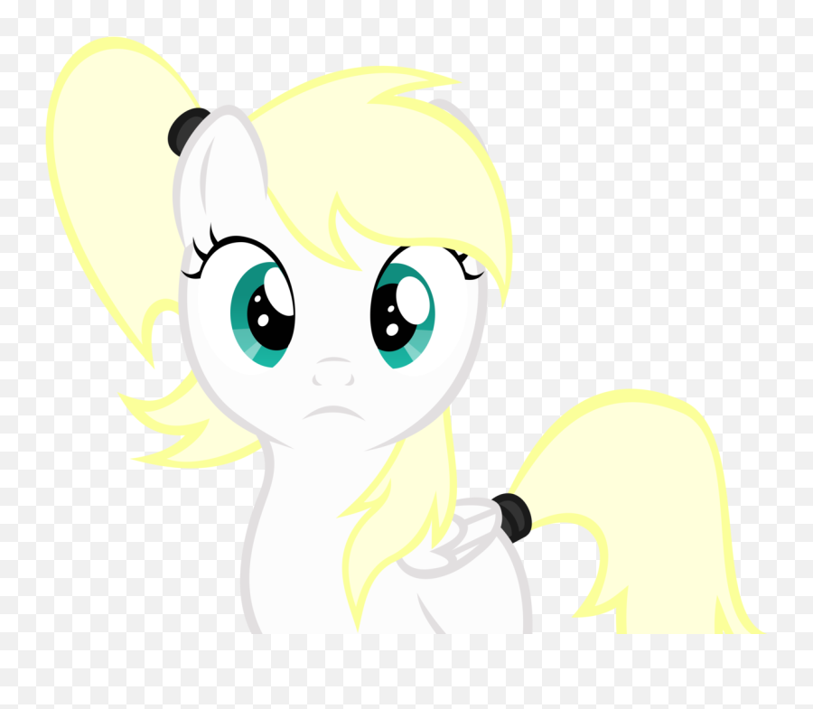 1991104 - Artistaccu Aryan Pony Closeup Expressionless Cartoon Png,Ponytail Png