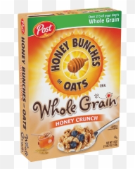 Download Hd Packaging Of Honey Bunches Oats Whole Grain - Whole Grain Cereal Brands Png,Grain Texture Png