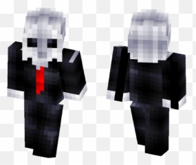 Download Slender Man Minecraft Skin For - De Joker png