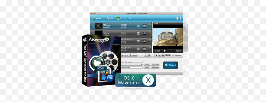 Free Mxf Converter For Mac U2013 Convert Video To Imovie - Technology Applications Png,Imovie Logos