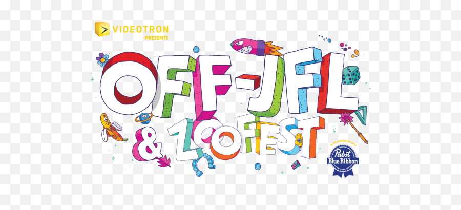 Off - Jfl U0026 Zoofest Presented By Vidéotron In Collaboration Dot Png,Pabst Logo